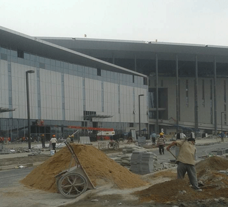 比肩国际一流 星邦重工高空作业平台助建上海新国际会展中心